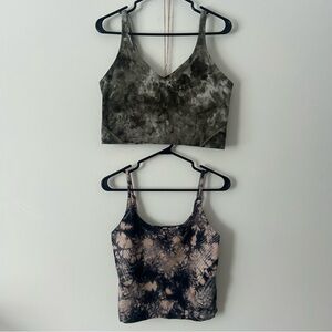 Bundle Lululemon Athleta Workout Long Line Sports Bra Tanks